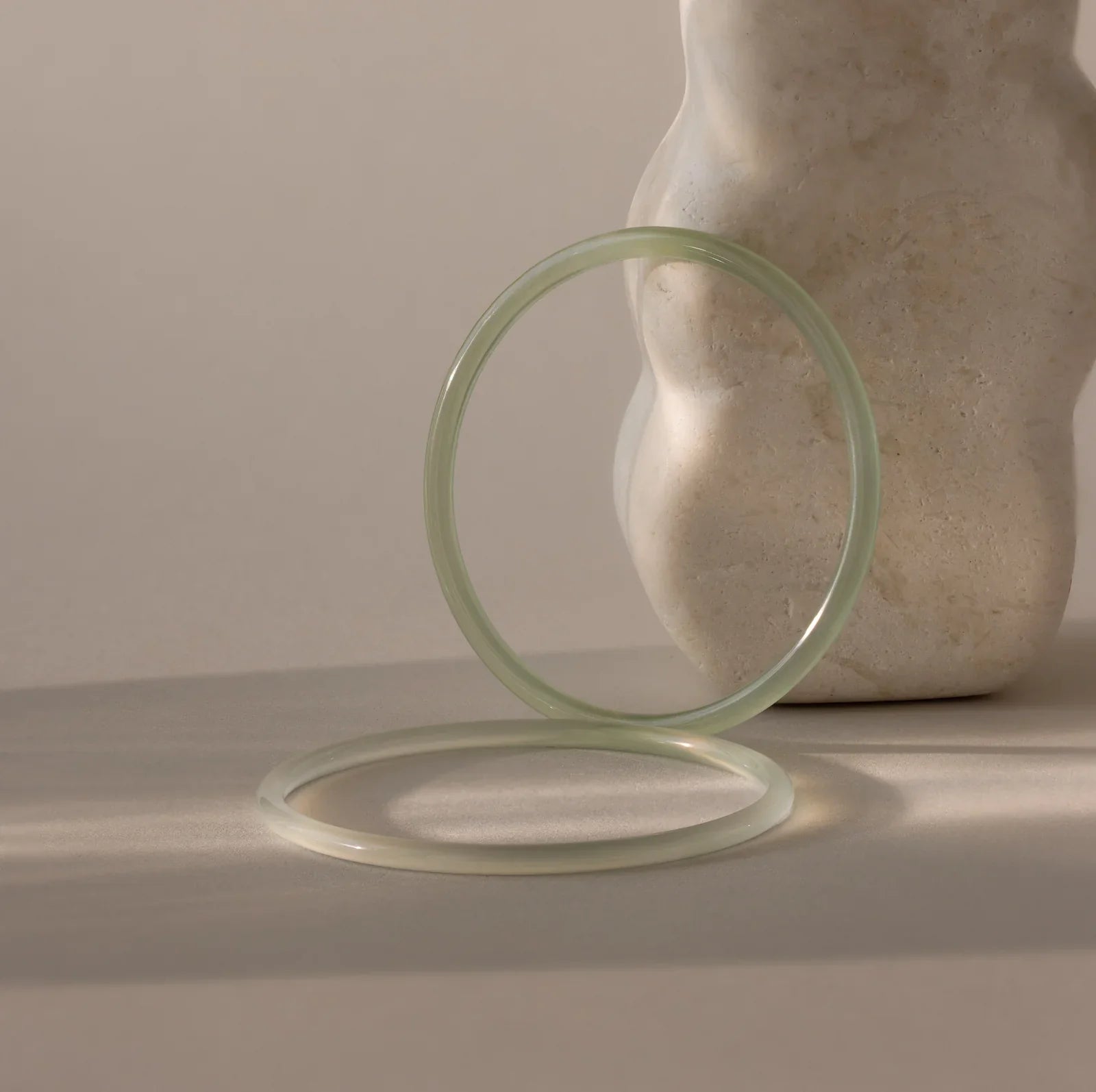 Skinny Jade Bangle