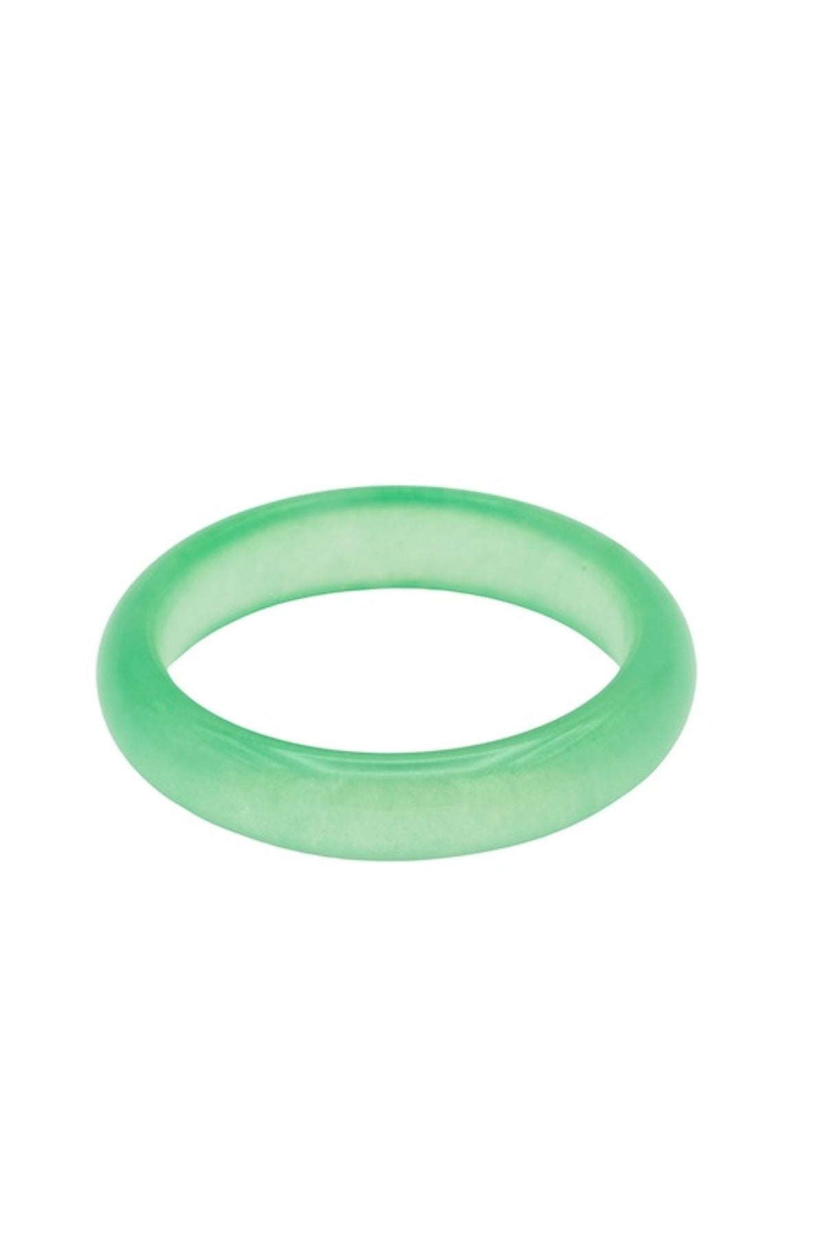 Agave Green Jade Bangle