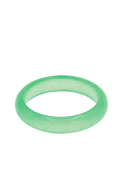 Agave Green Jade Bangle