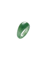 Jade Green Signet Ring