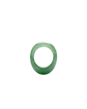 Jade Green Signet Ring